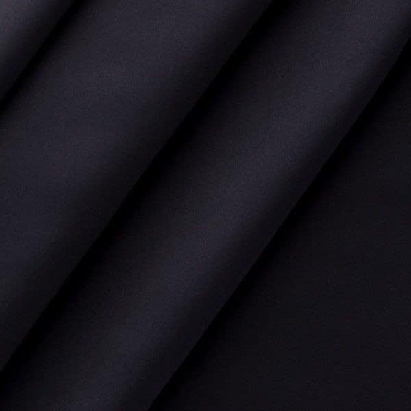 Tessuto Blackout Oscurante totale , colore nero , metraggio libero