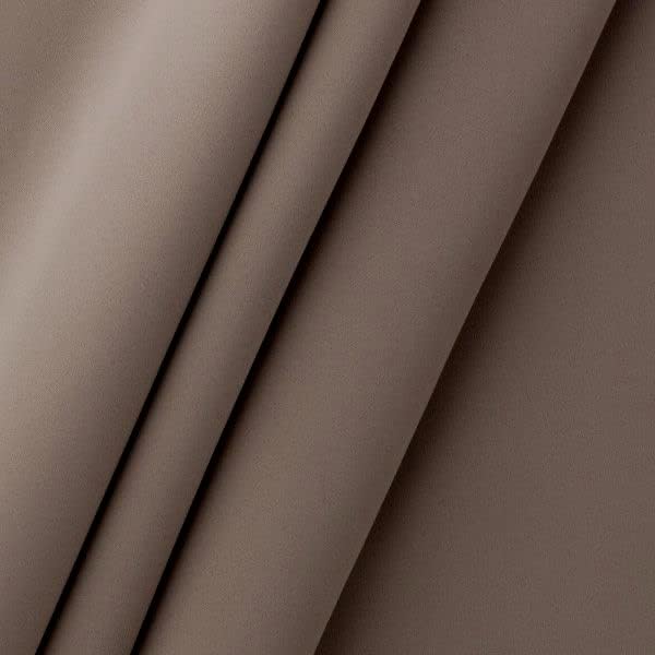 Tessuto Blackout Oscurante totale , colore tortora , metraggio libero