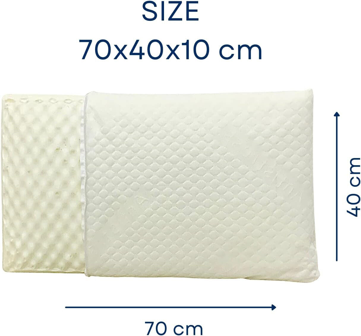 Cuscino Memory Foam Modello Saponetta Cuscino Letto Memory Ergonomici Ortopedico
