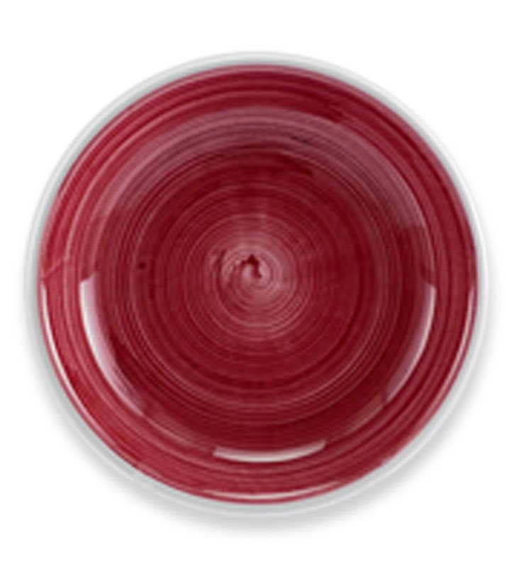 piatto piano, ceramica siciliana, artigianale , colore brdeaux