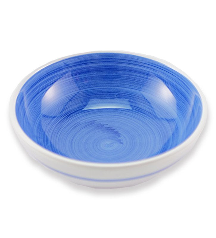 ciotola, ceramica siciliana, artigianale , colore blu antico