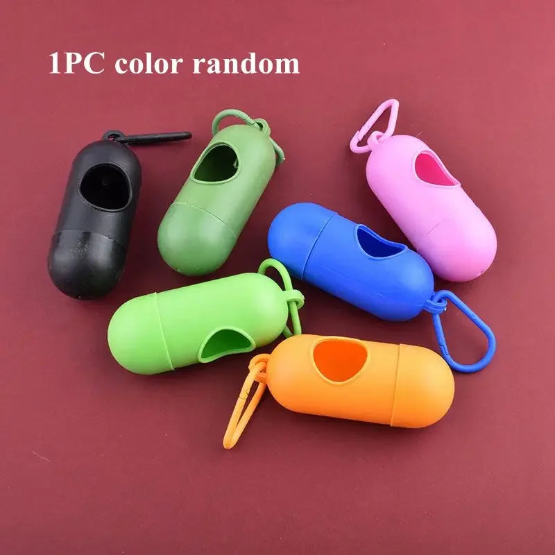 1/42 Roll Pet Biodegradable Trash Bag Dog Poop Bags Bulk Scented Poop Bag Degradable Cat Waste Bags Dog Poop Dispenser
