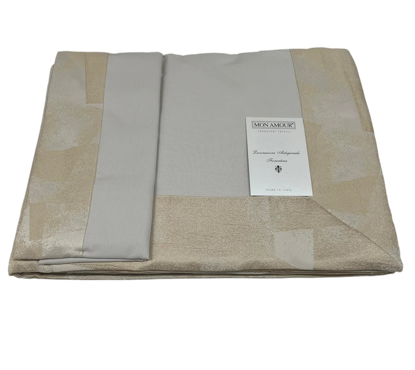 completo lenzuola, puro cotone, matrimoniale , colore beige
