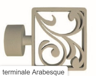 terminale arabesque x bastone ferro