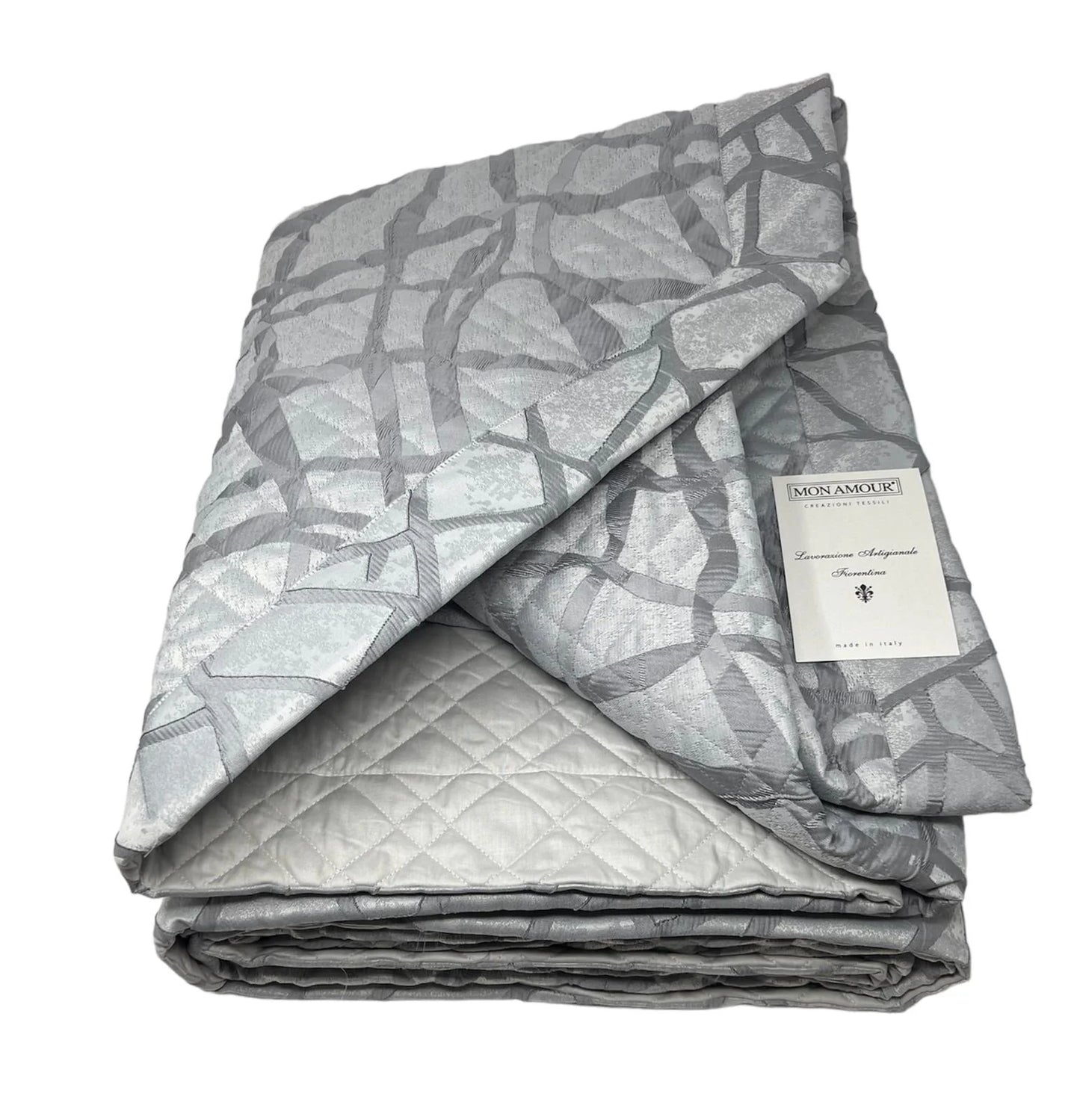 trapuntina colore grigio, elegante e confortevole