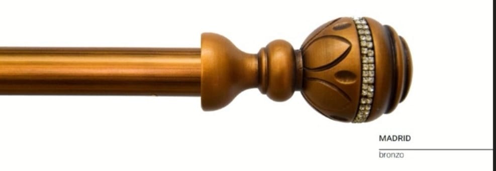 LEGNO INTAGLIATO bastone Ø 35mm