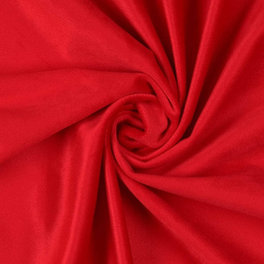 TESSUTO VELLUTO , H.280, METRAGGIO LIBERO, COLORE ROSSO