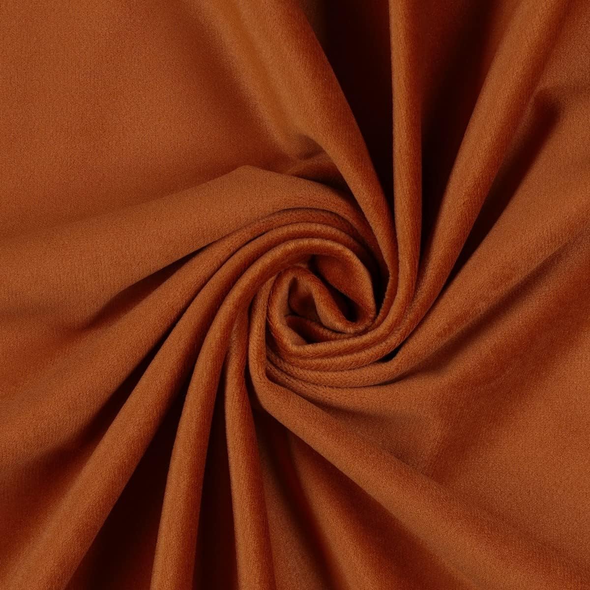 TESSUTO VELLUTO , H.280, METRAGGIO LIBERO, COLORE TERRACOTTA