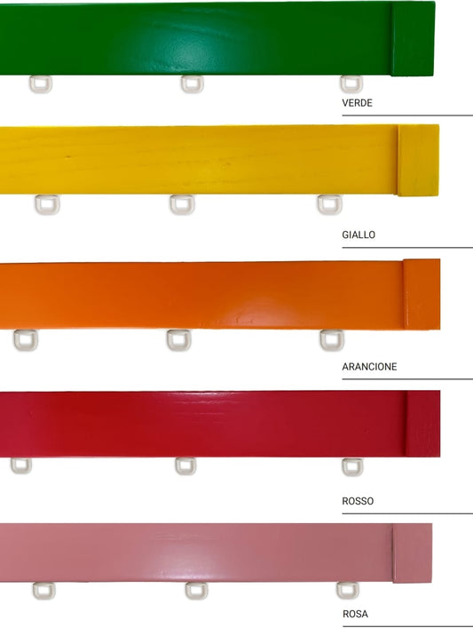 bastone in legno ,tenda  per interno , vari colori