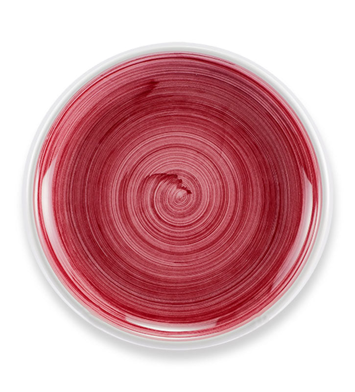 piatto frutta  ,  ceramica siciliana, artigianale , colore bordeaux 