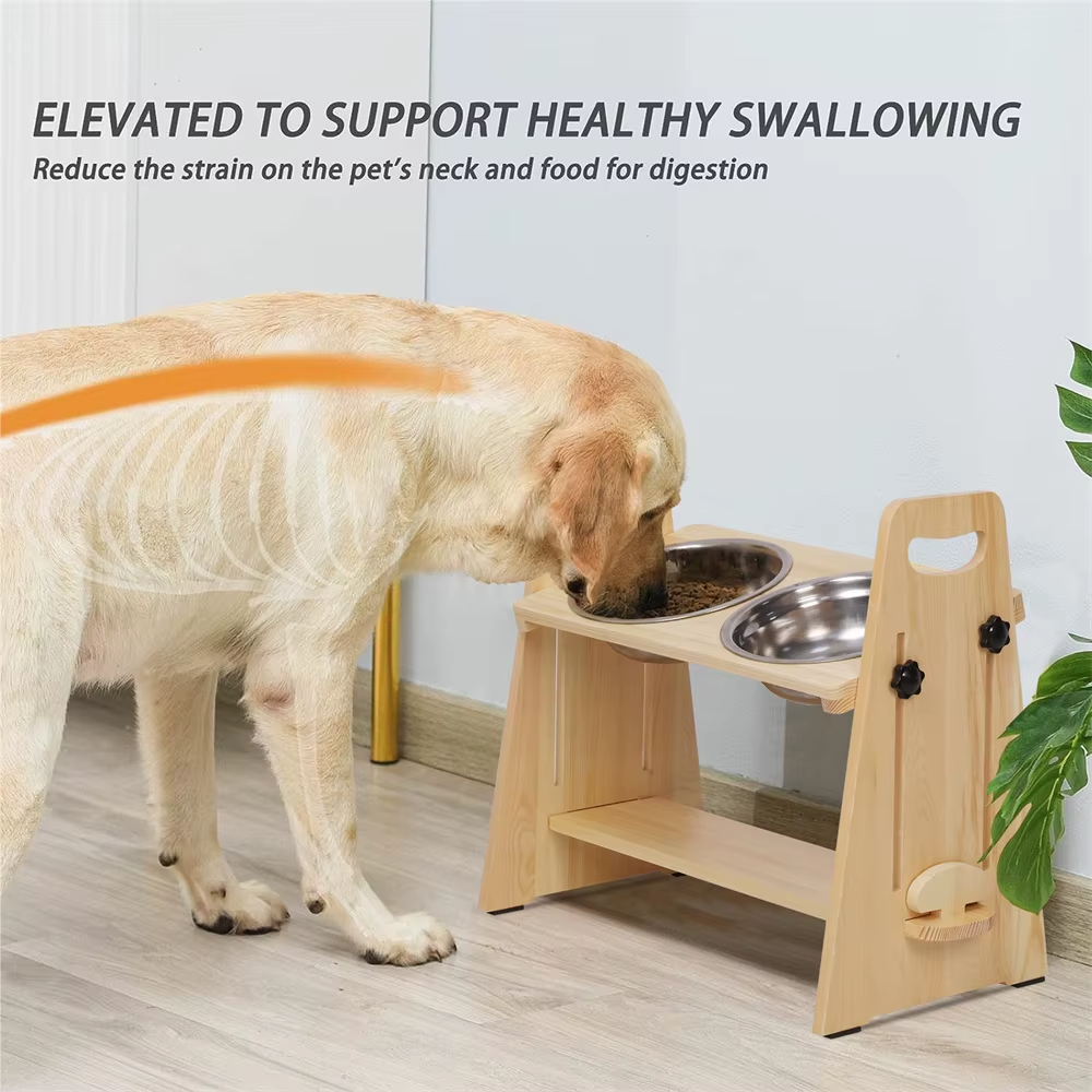 Ciotola Regolabile "PawFeast" — Benessere e comfort per ogni pasto
