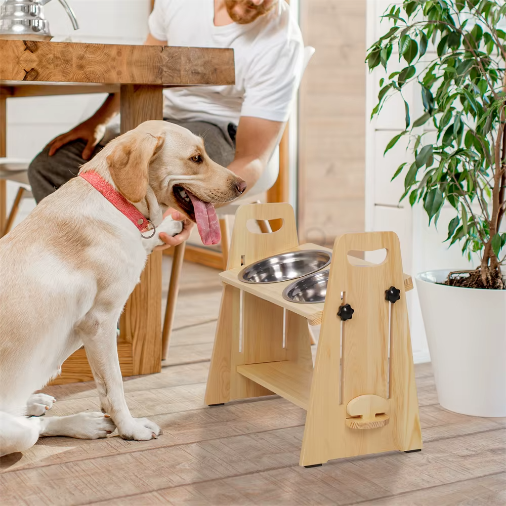 Ciotola Regolabile "PawFeast" — Benessere e comfort per ogni pasto