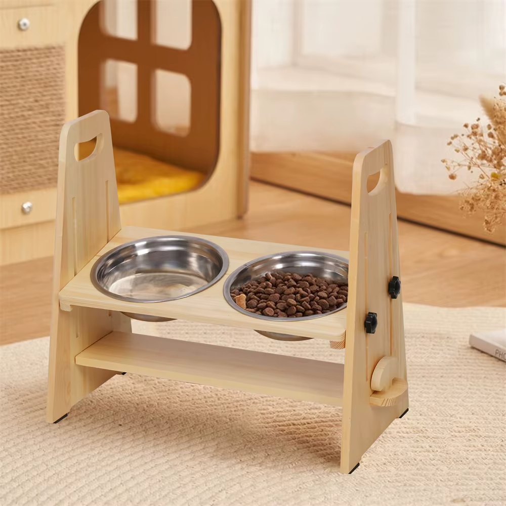 Ciotola Regolabile "PawFeast" — Benessere e comfort per ogni pasto